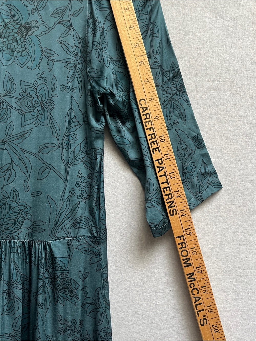 Allison Wonderland Tempest Floral Empire Waist Midi Dress Size 2 - Picture 10 of 10
